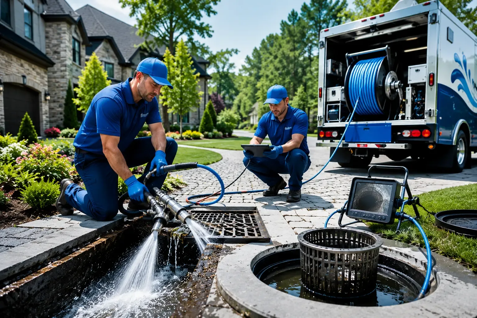 Local outdoor drain cleaning professionals in Fisher, MN